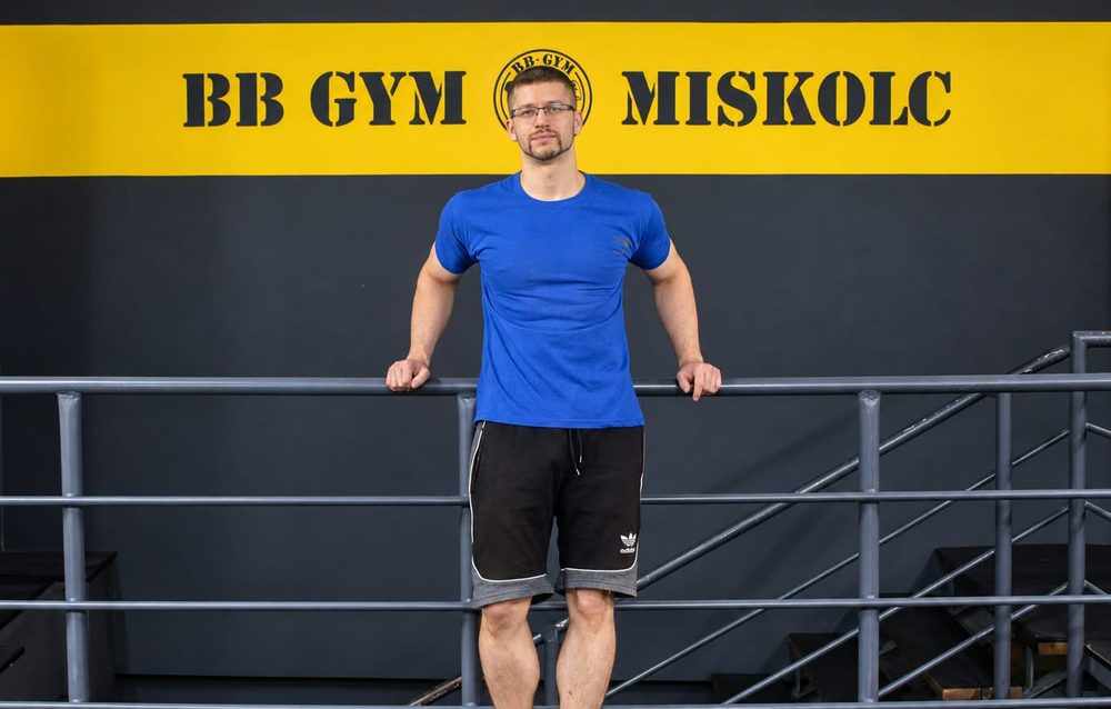 Orosz Gábor személyi edző a miskolci BB Gymben