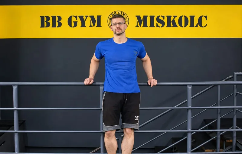 Orosz Gábor személyi edző a miskolci BB Gymben